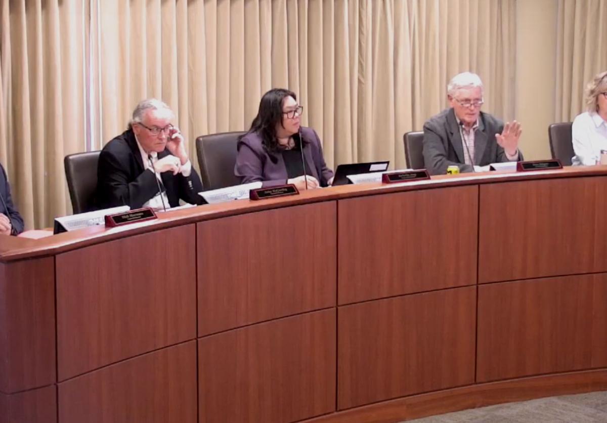 2024 Port of Tacoma Commissioners preside over a meeting on February 2